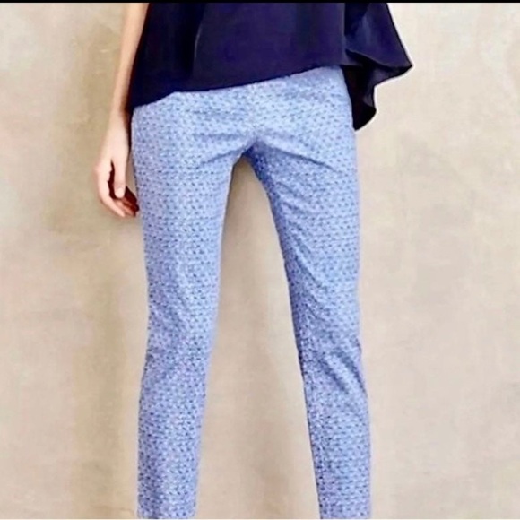 Anthropologie Cartonnier By the Sea Charlie Trouser Ankle Length Sizes 4 and 0 - Picture 16 of 16